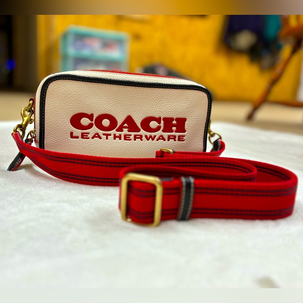 Coach, Kia Camera Bag In Colorblock.